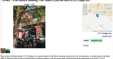 All of the apartments I have ever lived in, I have found through Craigslist. . Ithaca craigslist